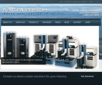 Microtech.com(Disc Publishing) Screenshot