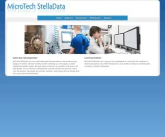 Microtechstelladata.com(MicroTech StellaData AB) Screenshot