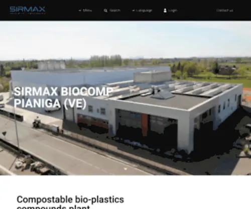 Microtecsrl.com(Production and R&D of biopolymers in Pianiga) Screenshot