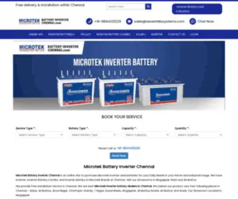 Microtekbatteryinverterchennai.com(Microtek Battery in Chennai) Screenshot