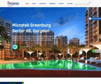Microtekindia.com(Microtek Greenburg) Screenshot