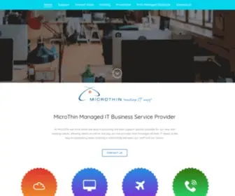 Microthin.com.au(Making IT easy) Screenshot