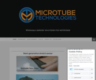 Microtube.tech(Fabric Sensor) Screenshot