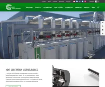 Microturbine.com(Capstone Turbine Corporation (CPST)) Screenshot