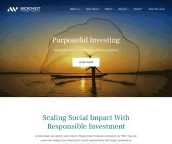 Microvestfund.com(MicroVest) Screenshot