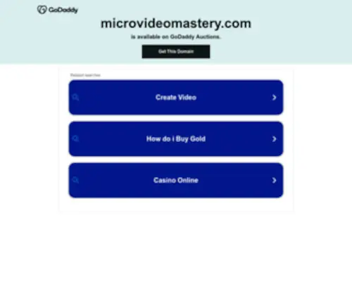 Microvideomastery.com(Free Online MASTERCLASS by Avi Arya) Screenshot