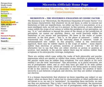 Microvita.org(Microvita Official) Screenshot