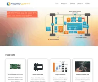 Microwattenergy.com(Microwatt Energy Systems) Screenshot