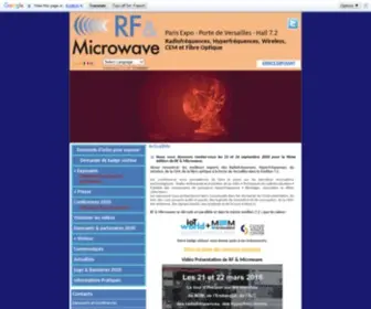 Microwave-RF.com(RF & Microwave) Screenshot