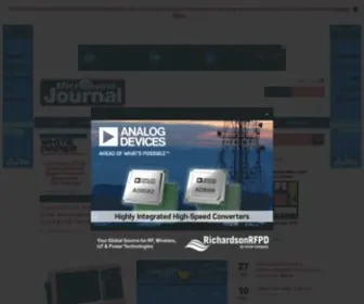 Microwavejournal.com(Microwave Journal) Screenshot