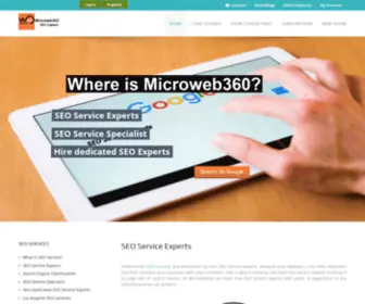 Microweb360.com(We build attractive and responsive eCommerce websites) Screenshot