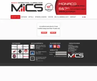 Mics.mc(MONACO INTERNATIONAL CONGRÉS & SÉMINAIRE) Screenshot