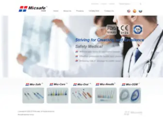 Micsafe.com(Micsafe Medical Group) Screenshot