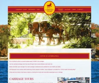 Mict.com(Mackinac Island Carriage Tours) Screenshot