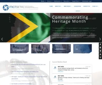Mict.org.za(Skills development within the sub) Screenshot