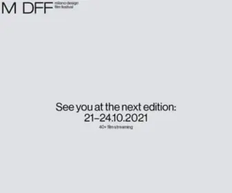 Micue.it(Milano Design Film Festival) Screenshot
