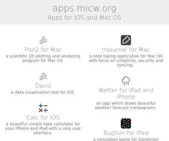 Micw.org(Apps) Screenshot