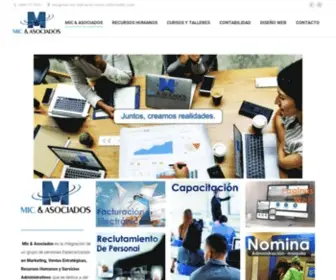 Micyasociados.com(Mic y Asociados) Screenshot