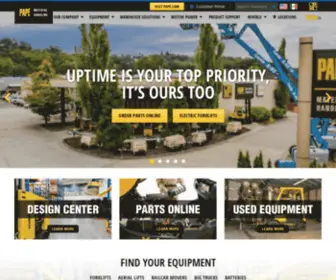 Mid-Pac.com(Ottawa Spotters Sales Rentals Service Parts) Screenshot