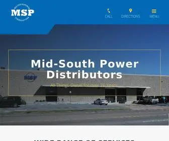 Mid-Southpower.com(Midsouth Power Distributors) Screenshot