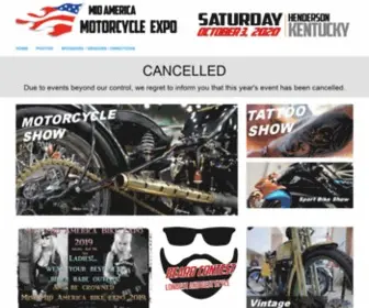 Midamericamotorcycleexpo.com(Motorcycle Events Calendar) Screenshot