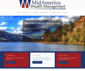 Midamericawm.com(MidAmerica Wealth Management) Screenshot