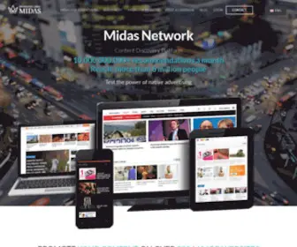 Midas-Network.com(Midas Network) Screenshot