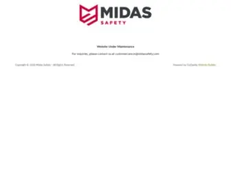 Midas-Safety.com(Midas Safety Midas Safety) Screenshot