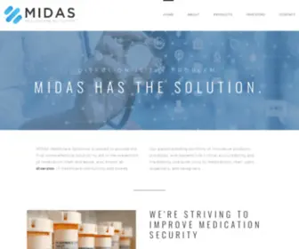 Midashs.com(MIDAS Healthcare Solutions) Screenshot