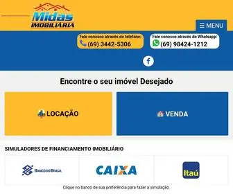 Midasimoveis.com(Midas Imobiliária) Screenshot