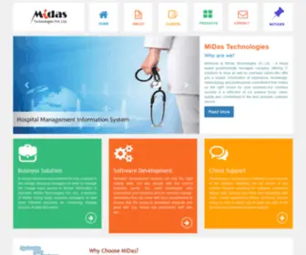 Midastechnologies.com.np(MiDas Technologies Pvt) Screenshot