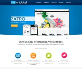 Midatel.com(Diseño Web Barcelona) Screenshot