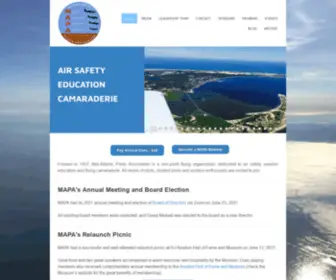 MidatlanticPilots.org(Mid-Atlantic Pilots Association) Screenshot