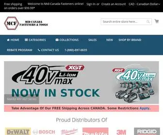 Midcanadafasteners.shop(Mid Canada Fasteners & Tools Ltd) Screenshot