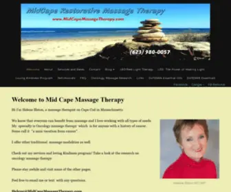 Midcapemassagetherapy.com(Mid Cape Restorative Massage Therapy) Screenshot