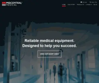 Midcentralmedical.com(Mid Central Medical) Screenshot