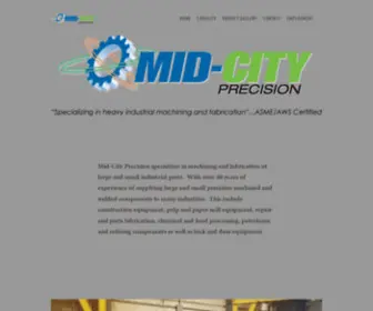 Midcityprecisionllc.com(Mid-City Precision) Screenshot