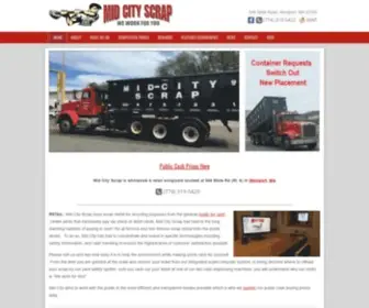 Midcityscrap.com(Mid City Scrap Metal buyer near you in MA RI CT) Screenshot