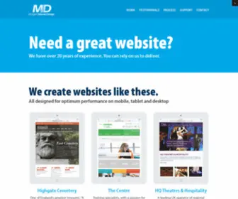 Mid.co.uk(Reliable web design agency) Screenshot