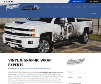 Midcoast-Customs.com(Large Volume Commercial Vehicle Wraps Rockford) Screenshot