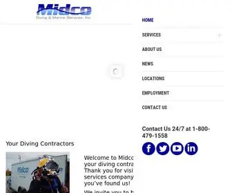 Midcodiving.com(Midco Diving) Screenshot