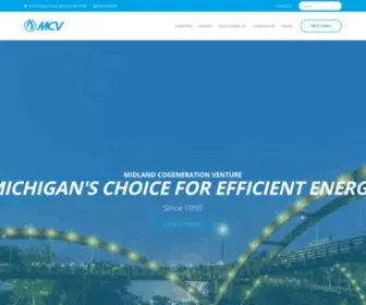 Midcogen.com(Midland Cogeneration Venture) Screenshot