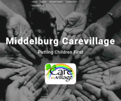 Middelburgcarevillage.co.za(Putting Children First) Screenshot
