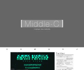 Middle-C.co(動画を中心に、web･音楽などを制作する、じぷ.zip) Screenshot