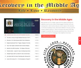 Middleagesrecovery.com(Addiction Podcast) Screenshot