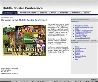 Middleborderconference.org(Middle Border Conference) Screenshot