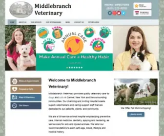 Middlebranchvet.com(Middlebranch Veterinary) Screenshot