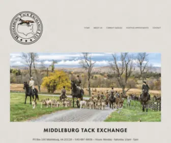 Middleburgtack.com(Middleburg Tack Exchange) Screenshot