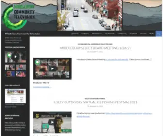 Middleburycommunitytv.org(Middlebury Community Television) Screenshot