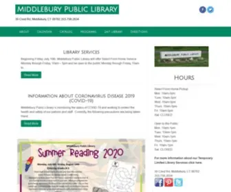 Middleburypubliclibrary.org(30 Crest Rd) Screenshot